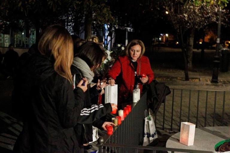 01/11/2015 - Vigilia silenciosa por las cinco víctimas del Madrid Arena