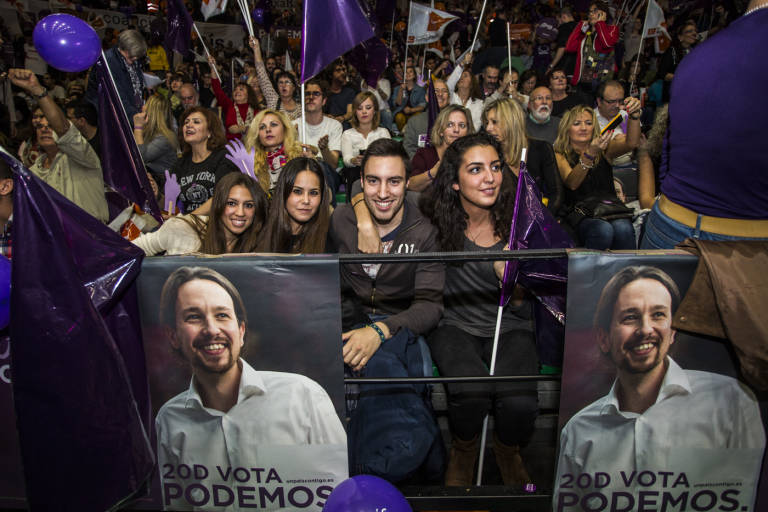 Mitin de Compromís-Podemos en la Fonteta (Eva Máñez)