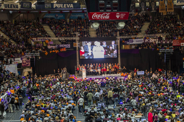 Mitin de Compromís-Podemos en la Fonteta (Eva Máñez)