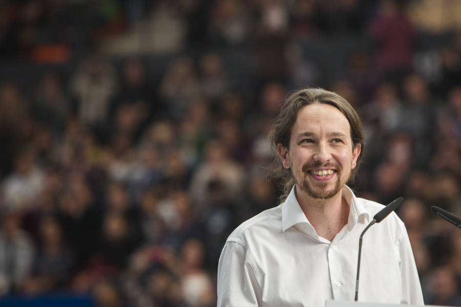 24-01-2015 PABLO IGLESIAS EN EL PRIMER MITIN DE 'PODEMOS' EN VALENCIA