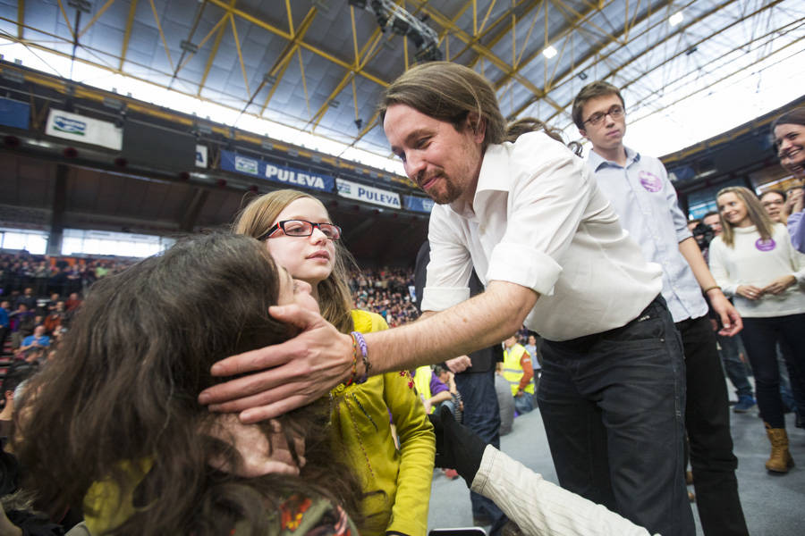 24-01-2015 PABLO IGLESIAS EN EL PRIMER MITIN DE 'PODEMOS' EN VALENCIA