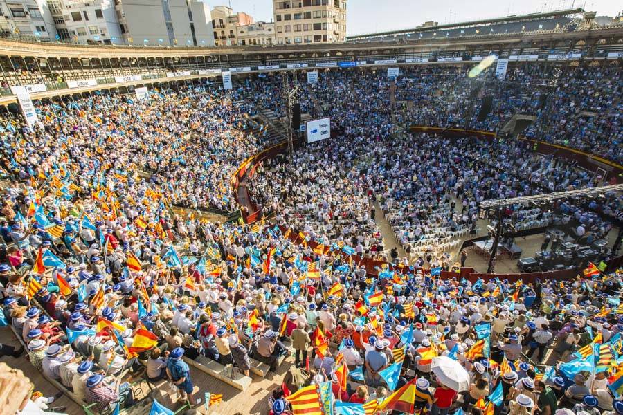 22-05-2015 MITIN CENTRAL DEL PARTIDO POPULAR EN LA PLAZA DE TOROS DE VALENCIA DURANTE LAS PASADAS ELECCIONES AUTONÓMICAS