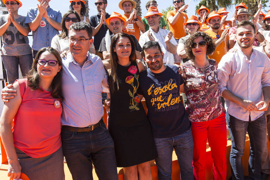 17-05-2015 COMPROMÍS CELEBRA SU MITIN CENTRAL EN EL PARQUE DEL OESTE DE VALENCIA