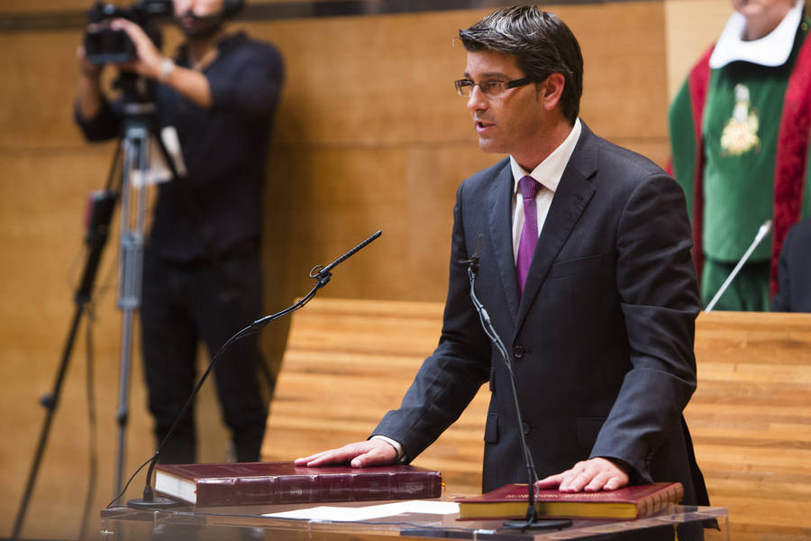 14-07-2015 JORGE RODRÍGUEZ, TOMA POSESIÓN EN LA DIPUTACIÓN DE VALENCIA