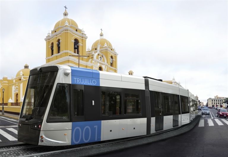 SIMULACIÓN DEL TRANVÍA DE LA CIUDAD DE TRUJILLO