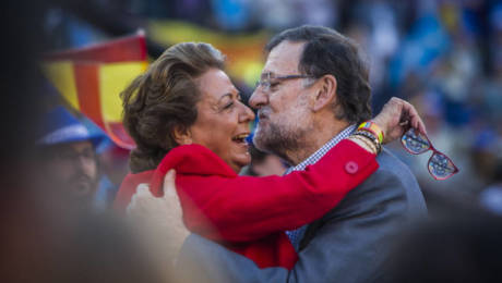 Rita Barberá y Mariano Rajoy (Eva Máñez)