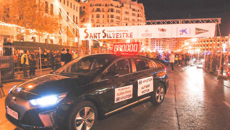 Pies de foto: Hyundai, a través de Koryo Car y Autiber Motor, protagonista en las “San Silvestre” de Valencia y Torrent.