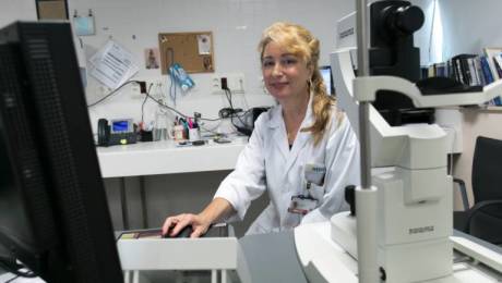 Mercedes Hurtado, presidenta del colegio de Médicos de Valencia  (FOTO: EVA MÁÑEZ)