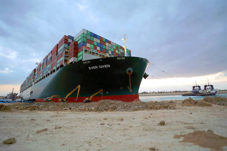 Foto: Suez Canal Authority / Dpa