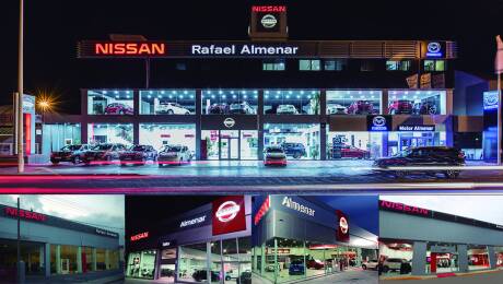 Foto: 5 centros de Nissan Almenar en Valencia, Paterna, Quart de Poblet, Gandia y Dénia.