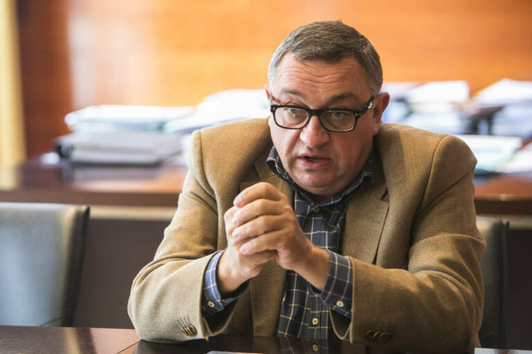 Vicent Llorens, gerente de la Marina de València. Foto: EVA MÁÑEZ