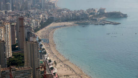 Playa poniente Benidorm