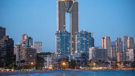 Benidorm de noche