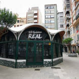 Quiosco de la plaza del Real de Castelló.