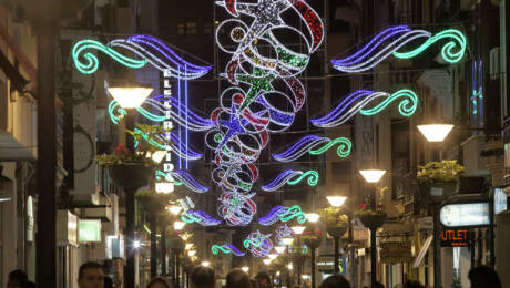 Luces de Navidad de Castelló.