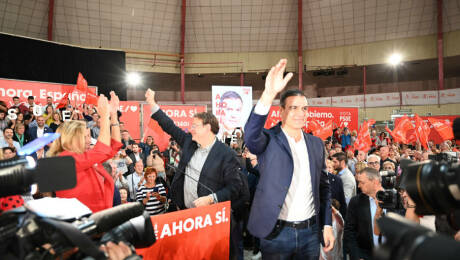 Mitin de Pedro Sánchez en Castelló.