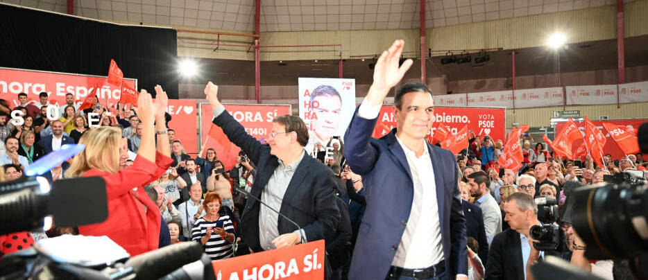 Mitin de Pedro Sánchez en Castelló.