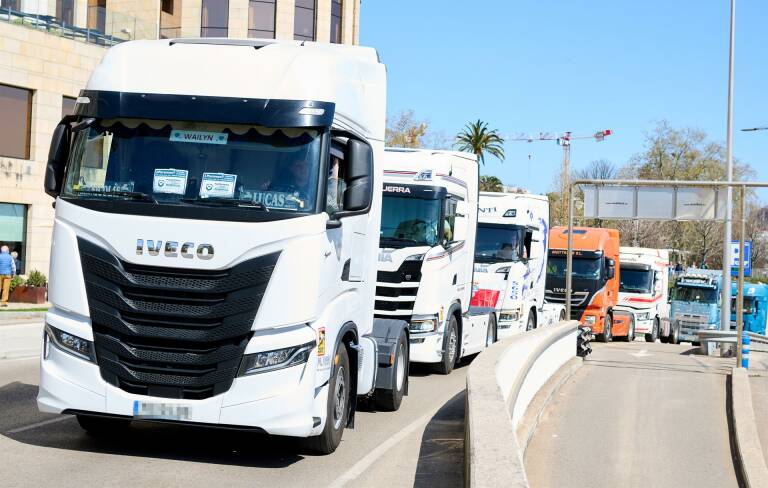 Transportistas, paro