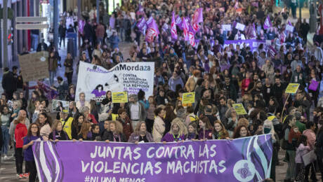 Manifestación en Murcia.