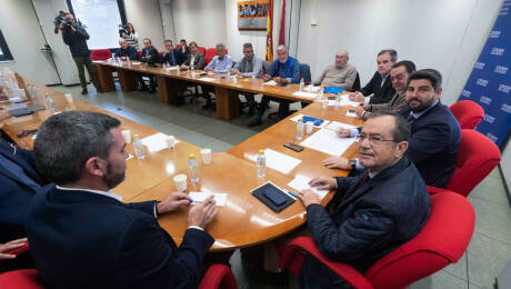 Reunión de la Mesa del Agua de Murcia.