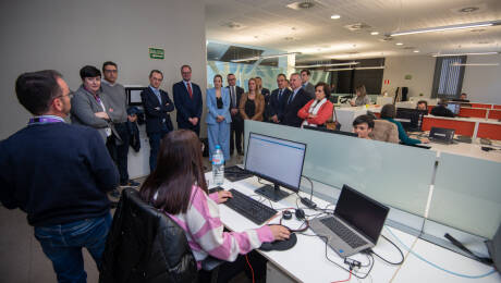 Inauguración de DXC Technology en Alicante.