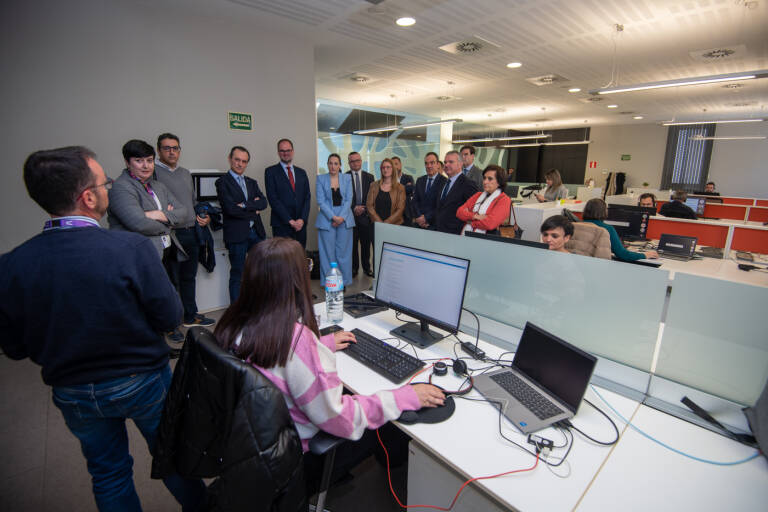Inauguración de DXC Technology en Alicante.