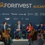 Una de las mesas del evento de Forinvest en Alicante.