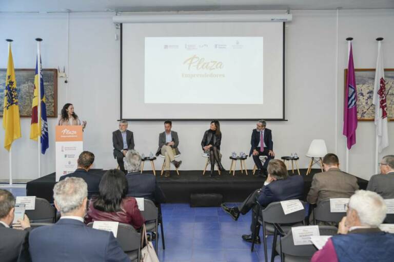 Mesa de Inversión en la Gala Plaza Emprendedores en Gandia.