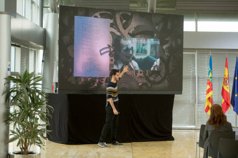 Imagen de archivo de la presentación del proyecto HechicerIA en 2021.