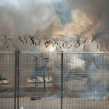 Mascletà en Fogueres 2023 en Alicante.