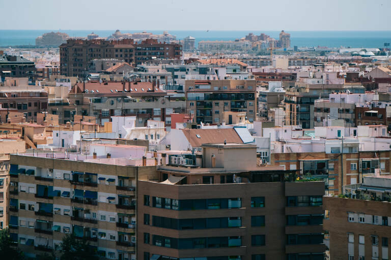 Viviendas en València.