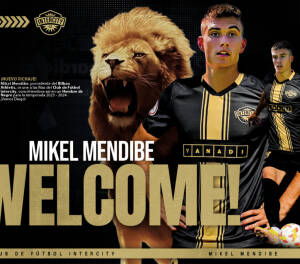 Mikel Mendibe, juventud para la defensa del Intercity