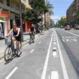 carril bici a ciclocalle