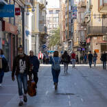 La calle Corredora en Elche.