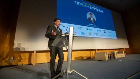 El alcalde de Alicante, Luis Barcala, en el evento.