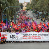 1 de Mayo en Alicante.