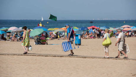 Turismo, ocupación turística, litoral valenciano