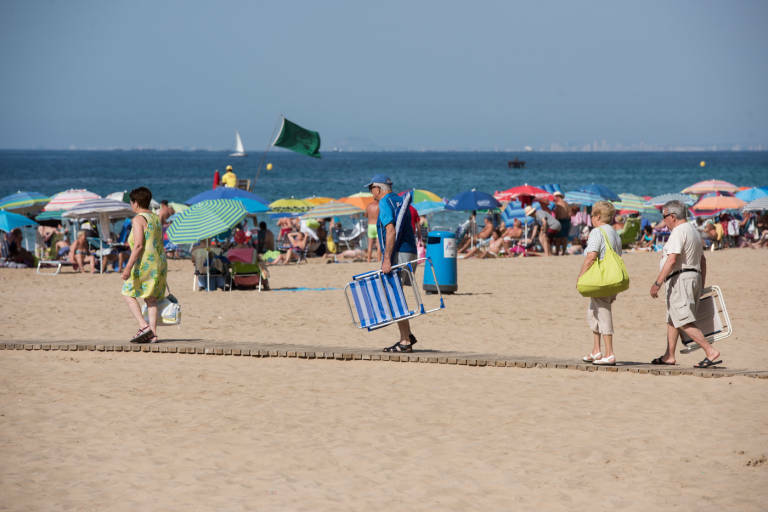 Turismo, ocupación turística, litoral valenciano