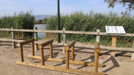 Culleras, aparcamientos bicicletas, La Ribera Baixa