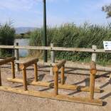 Culleras, aparcamientos bicicletas, La Ribera Baixa