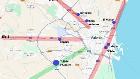 Torrent, comercio, Horta Sud, Toll de l'Alberca