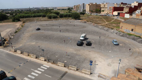 Catarroja, Horta Sud, aparcamiento, Les Barraques