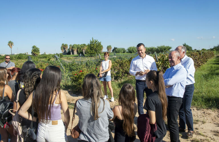 Vicent Mompó, Escuela de Capataces agrícolas, Diputación de València