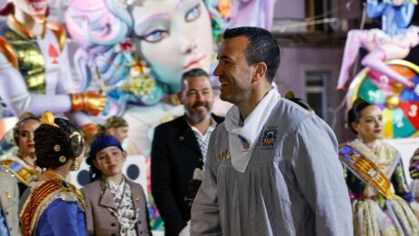 Vicent Mompó, Diputación de Valencia, Fallas