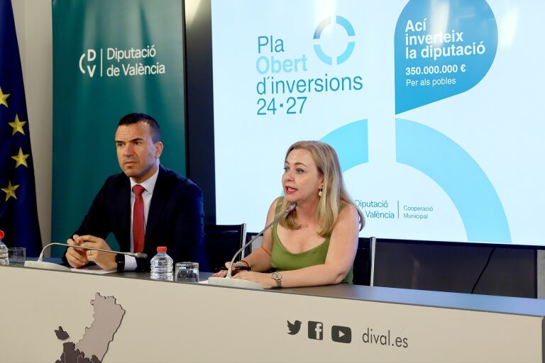 Pla Obert d'Inversions, Diputació de València