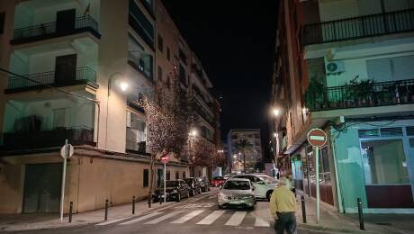 Quart de Poblet, Horta Sud, contaminación lumínica