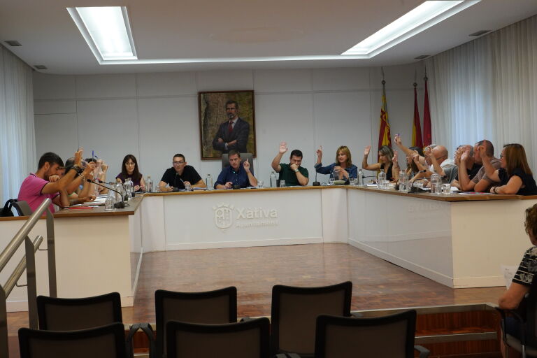 Xàtiva, La Costera, Pleno municipal