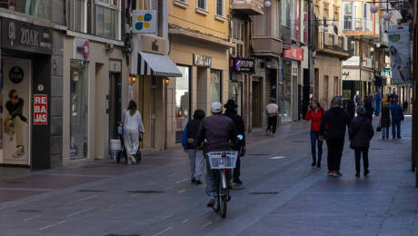 Calle Corredera en Elche.