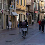 Calle Corredera en Elche.