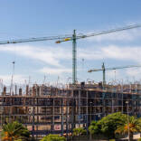 Viviendas en construcción en Elche, en imagen de archivo.